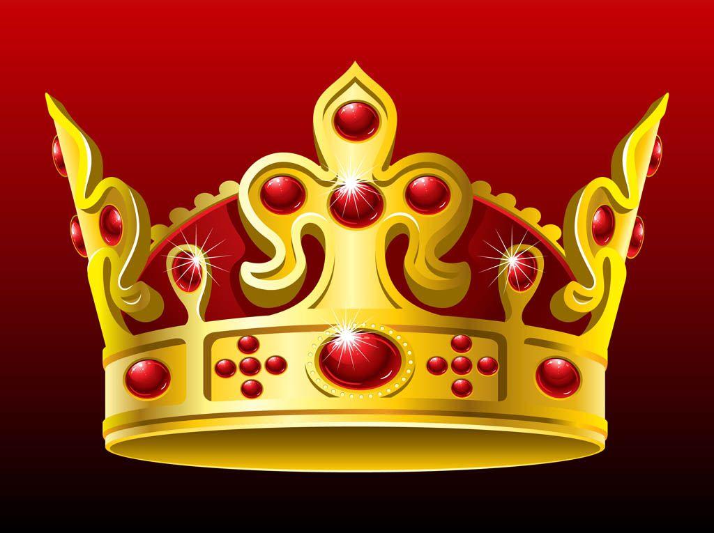 Red and Gold Crown Logo - Vector Golden Crown Vector Art & Graphics | freevector.com