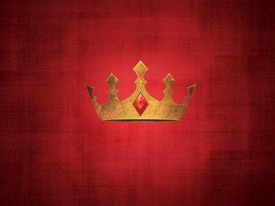 Red and Gold Crown Logo - Crown Logo. A golden crown with a red jewel