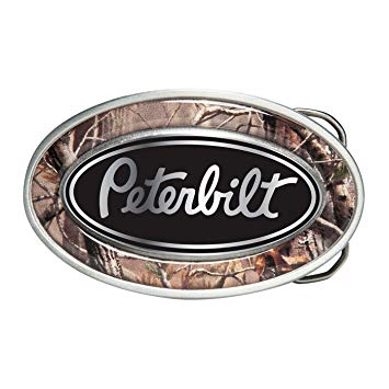 Camo Peterbilt Logo - Peterbilt Motors Realtree Camouflage Logo Belt Buckle: Amazon.ca