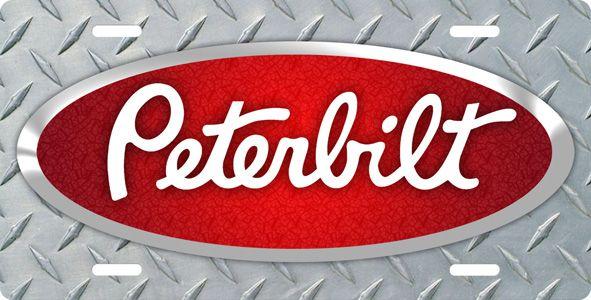 Camo Peterbilt Logo - Peterbilt License Plate, License Plate, License Tag, Novelty License ...