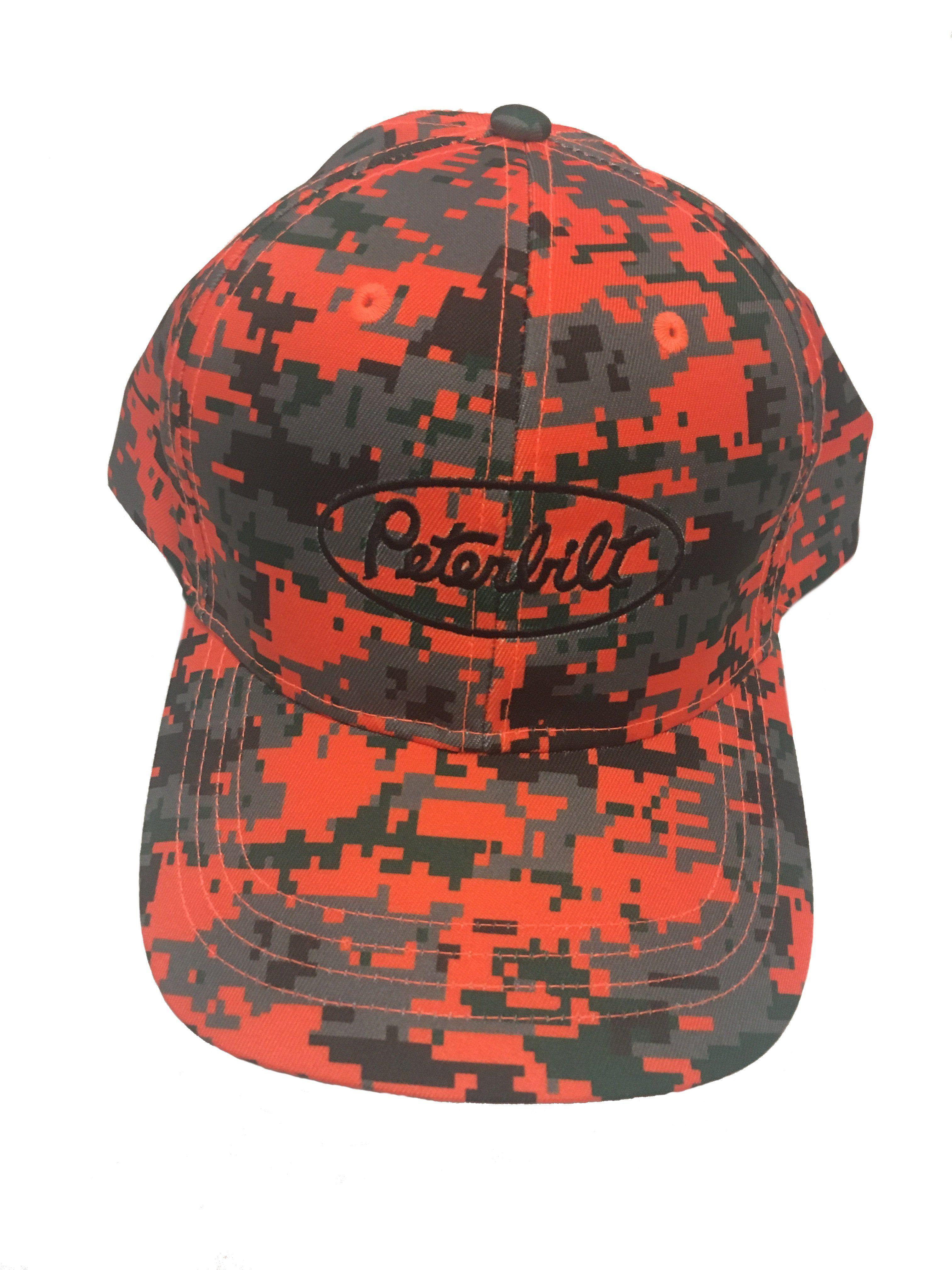 Camo Peterbilt Logo - Orange Digital Camo Cap | Grask Peterbilt