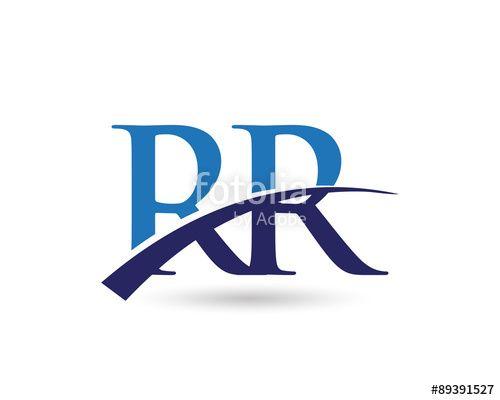 Letter RR Logo - RR Logo Letter Swoosh