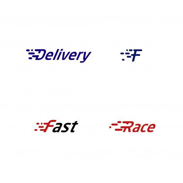 Speed Logo - Speed Logo Set Vector | Premium Download