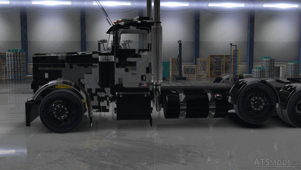 Camo Peterbilt Logo - Peterbilt 389 Urban Camo Skin | American Truck Simulator mods