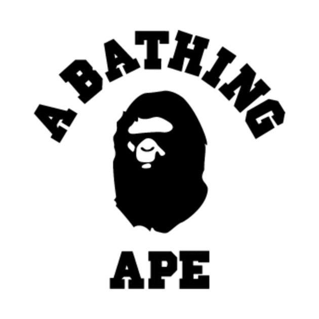 BAPE Word Logo - A bathing ape Logos
