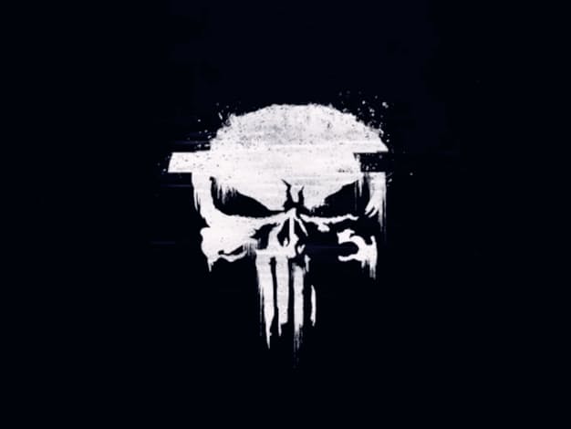 Black and White Punisher Logo - The Punisher' Logo: The Meaning of the Famous Skull is Tricky | Inverse