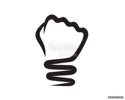 Invention Logo - Hand, Idea, Creative, Opinion, Think, Optimism, Debate, Innovation ...