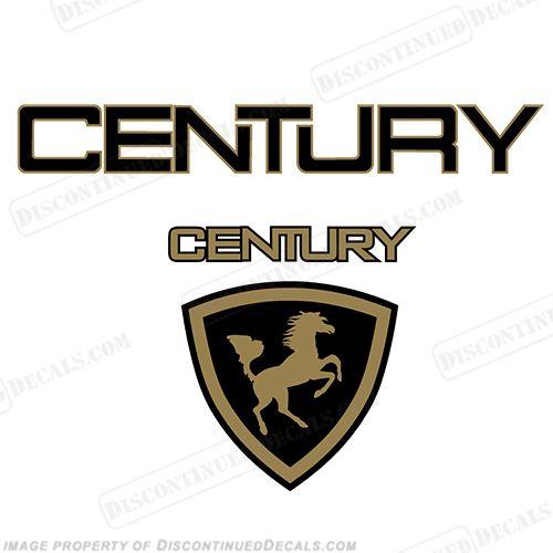 Century Boat Logo - Century Boats Logo Decal Kit w/ Logo Color!