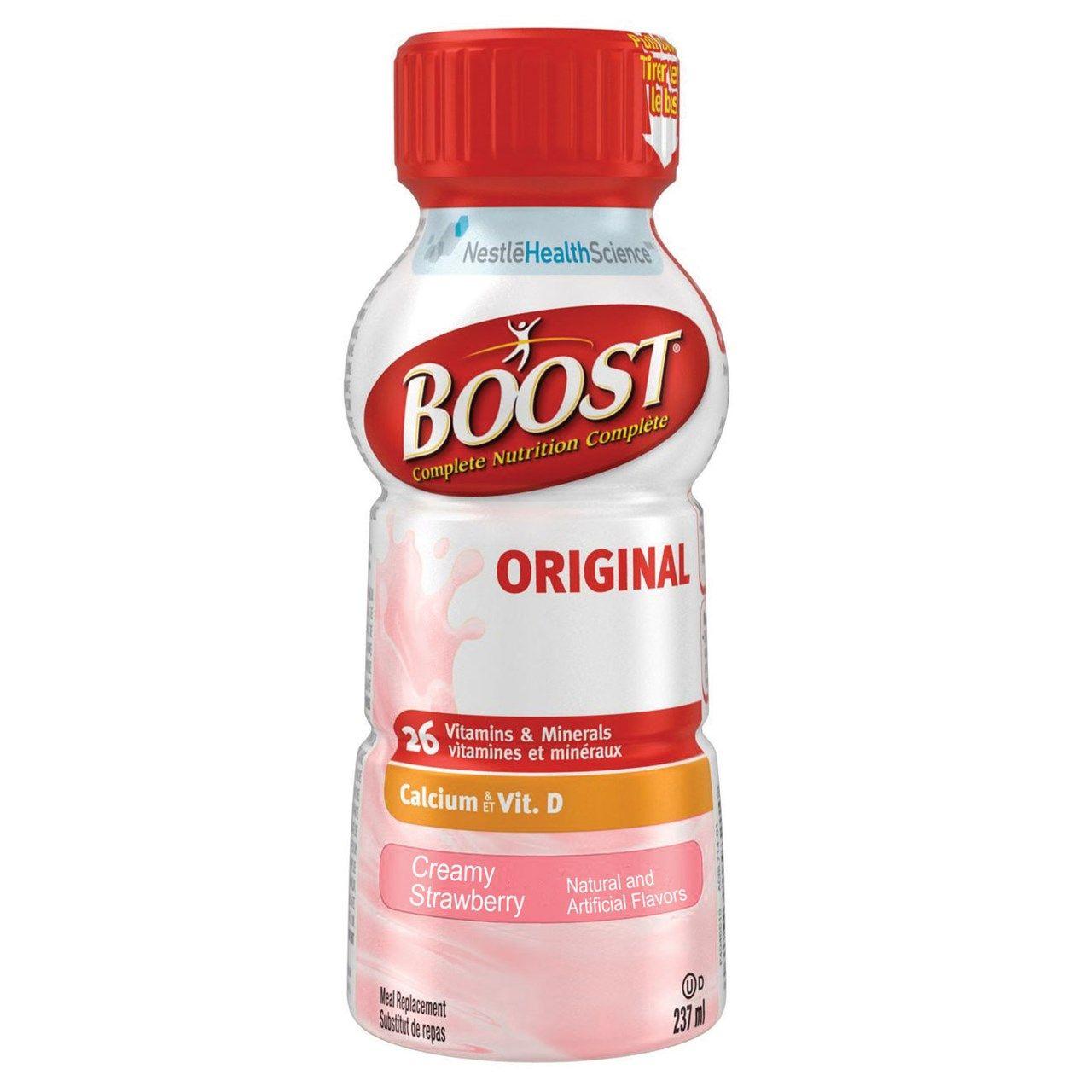 Boost Nutritional Drink Logo - MaxiAids | BOOST Nutritional Energy Drink- Strawberry-Case-24