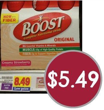 Boost Nutritional Drink Logo - Boost Nutritional Drink Deals At Kroger - 92¢ Per Drink