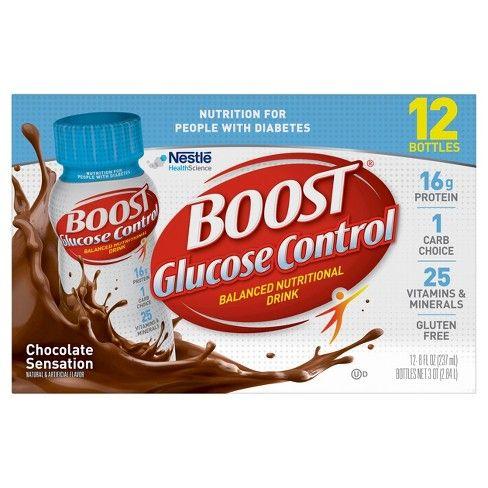 Boost Nutritional Drink Logo - Boost Glucose Control® Rich Chocolate Nutritional Drink - 12ct : Target