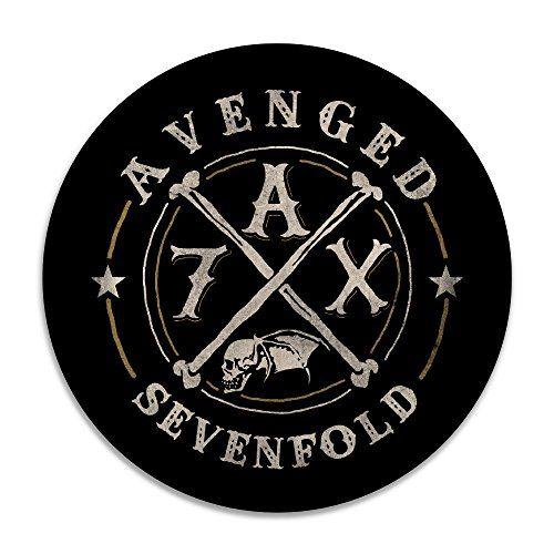 Avenged Sevnfold Logo - Outdoor Avenged Sevenfold New Album A7X Logo Round Doormat Diameter ...