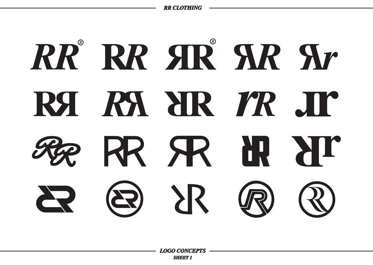 RR Logo - RR Clothing London | Logos & Clothing Designs on Behance