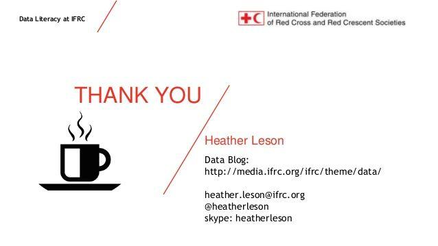 Ifrc Logo - Data Literacy at IFRC 2017