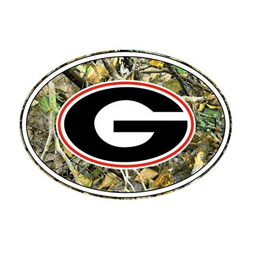 Camo Georgia Logo - Georgia Bulldogs Camo Euro With Georgia G Decal | Amazon.com