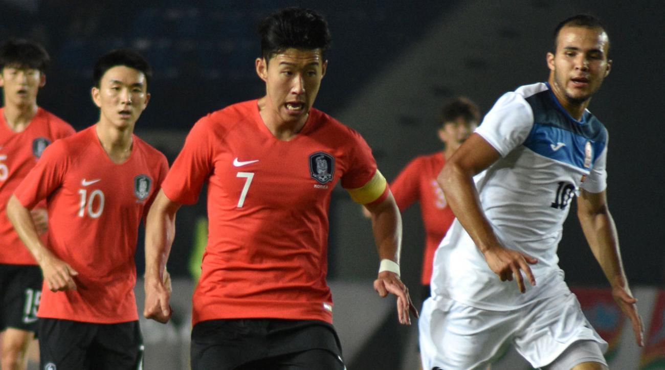 Asian Soccer Team Logo - Asian Games: Son Heung-min scores to help South Korea advance | SI.com