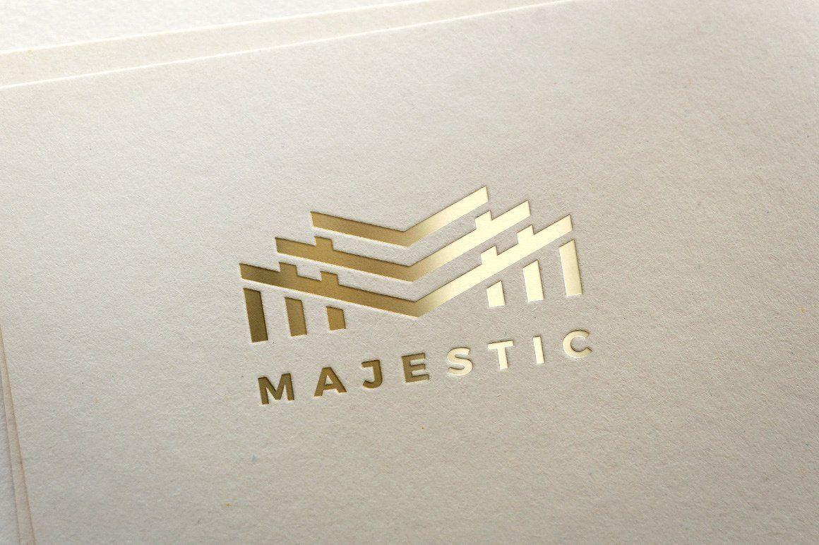 Majestic Logo - Majestic Abstract Logo Template ~ Logo Templates ~ Creative Market