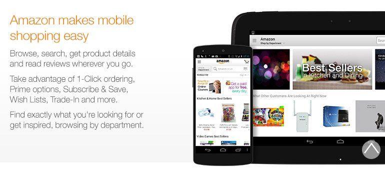 Amazon Mobile App Logo - Amazon.co.uk: The Amazon App for Smartphones & Tablets