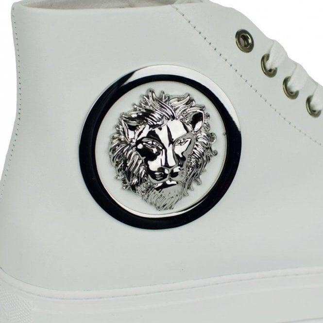 Versace with Lion Logo - Versus Versace |Versus Versace Lion Side Logo Trainers in White ...