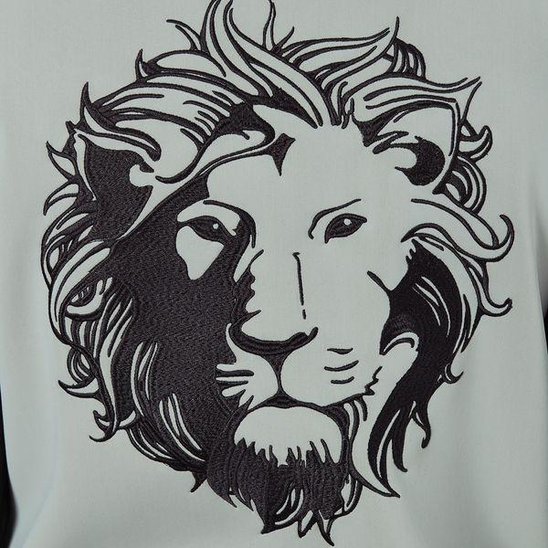 Versace with Lion Logo - Versus Versace Men's Reverse Logo Zip Through Sweatshirt