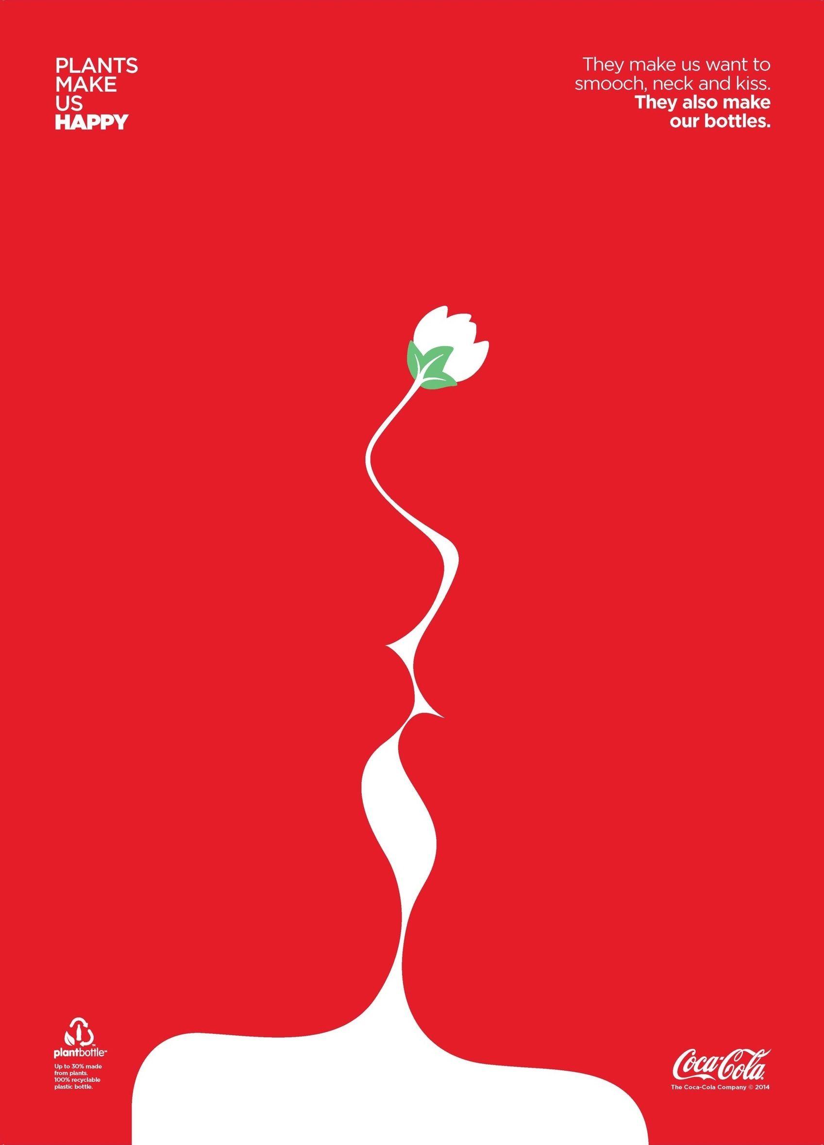 Flower Power Company Logo - Coca-Cola Has Flower Power in Ogilvy Ads for Its New PlantBottles ...