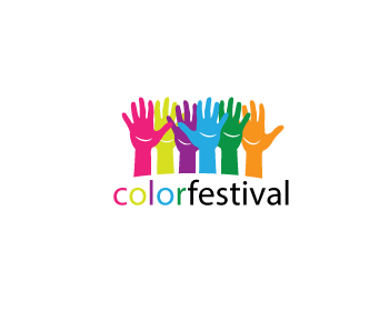 Color Festival Logo - Color Festival logo design contest