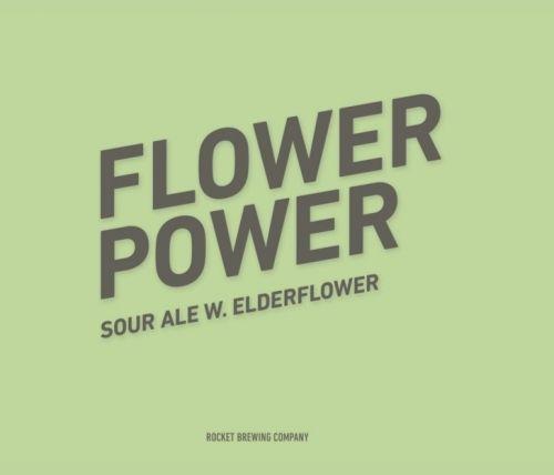 Flower Power Company Logo - Flower Power w Elderflower Brewing Company