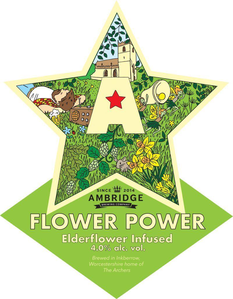 Flower Power Company Logo - Flower Power | Ambridge Brewery