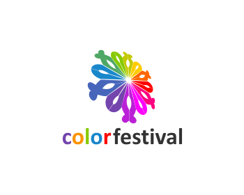 Color Festival Logo - Color Festival logo design contest