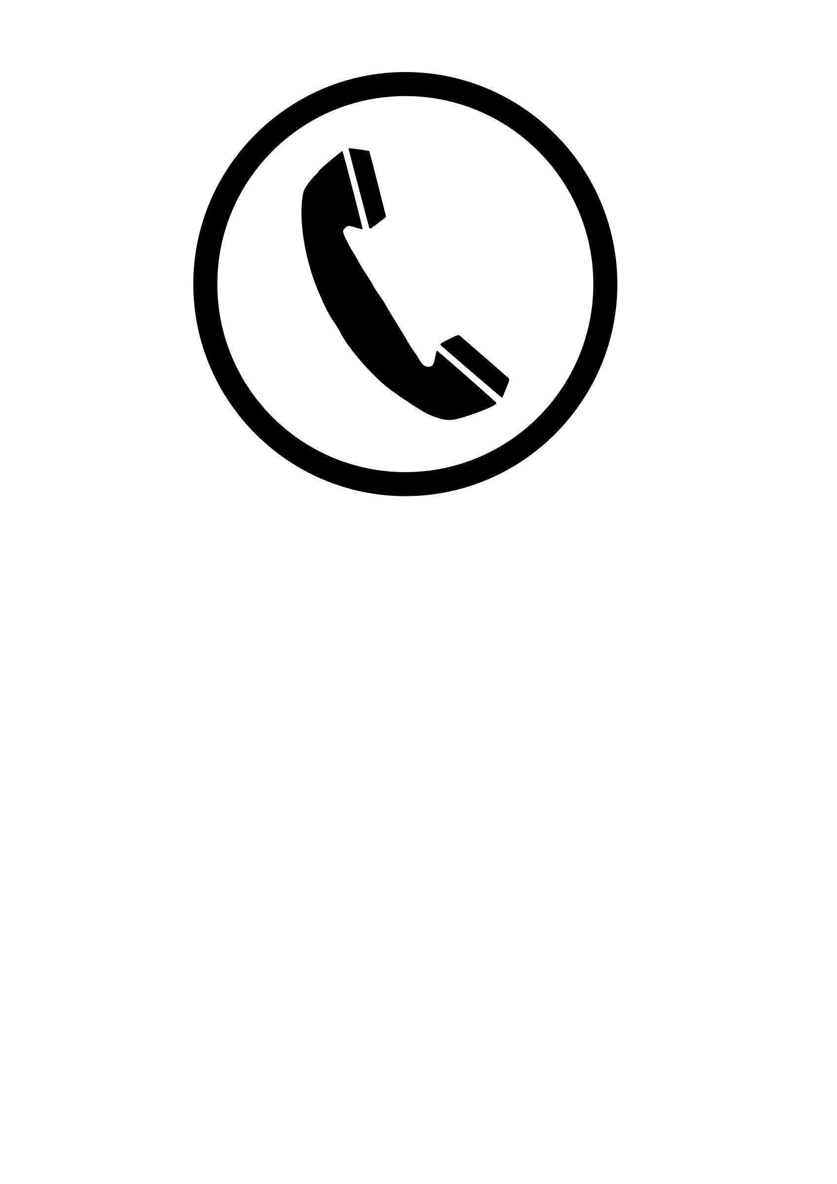 Small Phone Logo - Clipart - phone sign