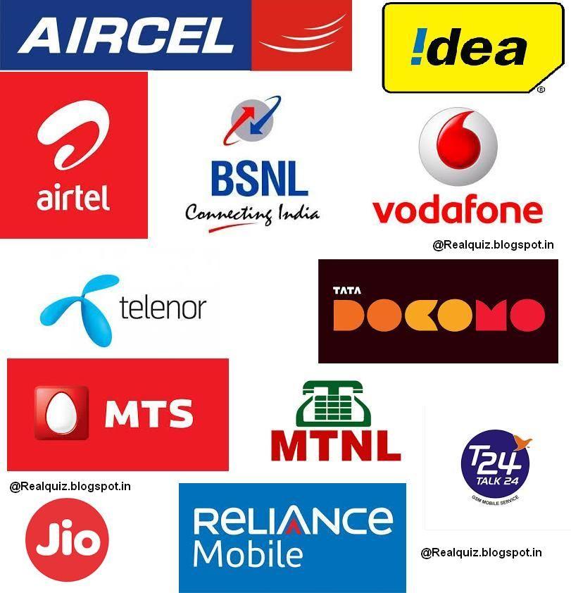 Telecom Company Logo - Ad Quiz Movies & Random: Indian Telecom Company and their logo