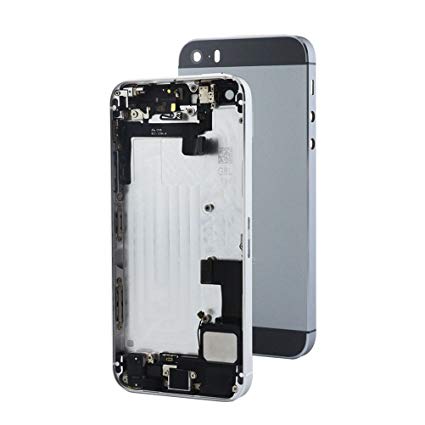 Small Phone Logo - for iPhone 5S Full Housing Assembly With Logo Rear