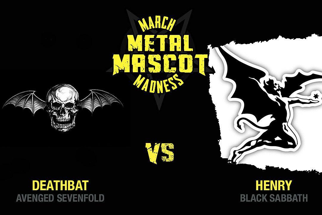 Batman Deathbat Logo - A7X vs. Black Sabbath - March Metal Mascot Madness, Round 2