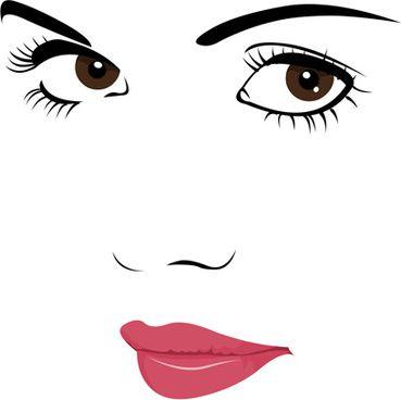 Pretty Face Logo - Girl face vector free vector download (5,136 Free vector) for ...
