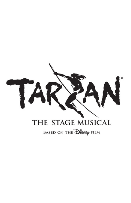 Tarzan Black and White Logo - Tarzan: The Stage Musical Poster. Design & Promotional Material