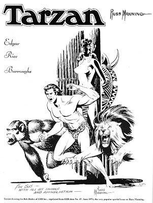 Tarzan Black and White Logo - Rip Jagger's Dojo: Tarzan Black & White!