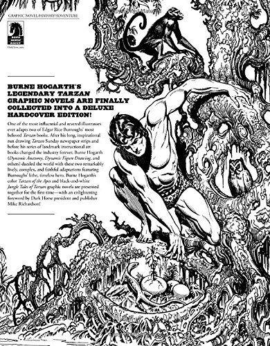 Tarzan Black and White Logo - Edgar Rice Burroughs' Tarzan: Burne Hogarth's Lord of the Jungle ...