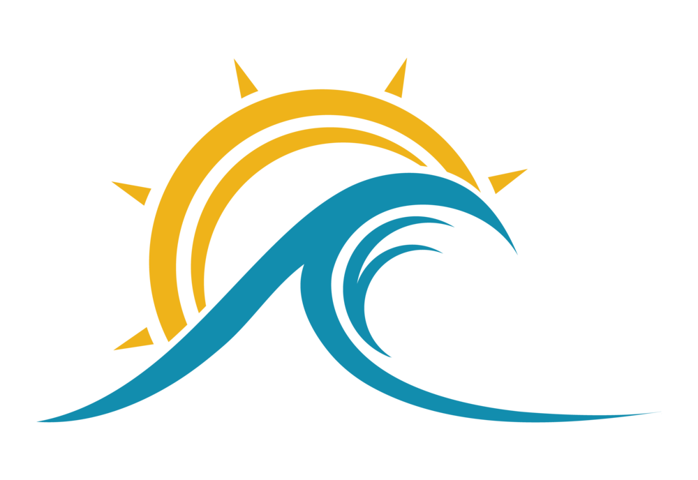 Sun and Wave Logo - Sun and waves picture transparent library - RR collections