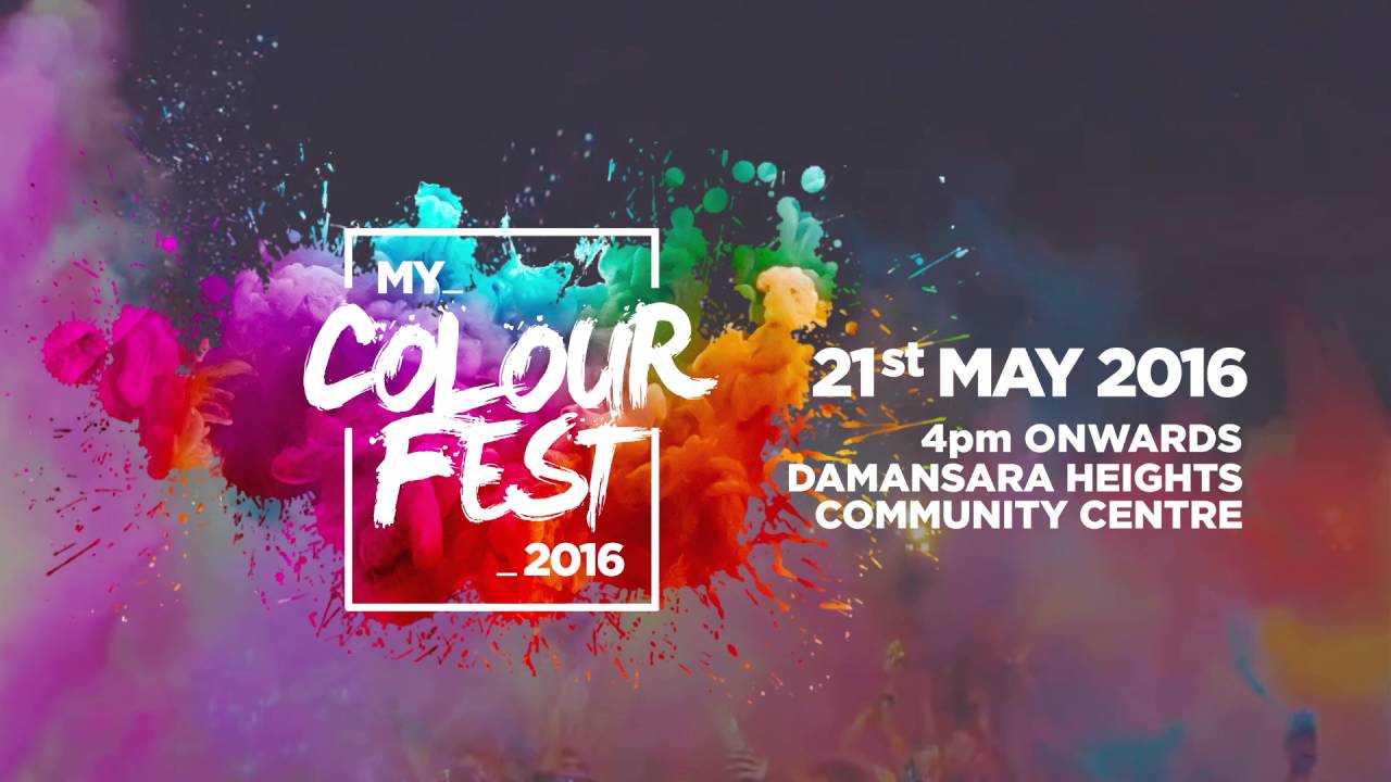 Color Festival Logo - My Colour Fest 2016. Malaysia's 1st Urban Colour Festival
