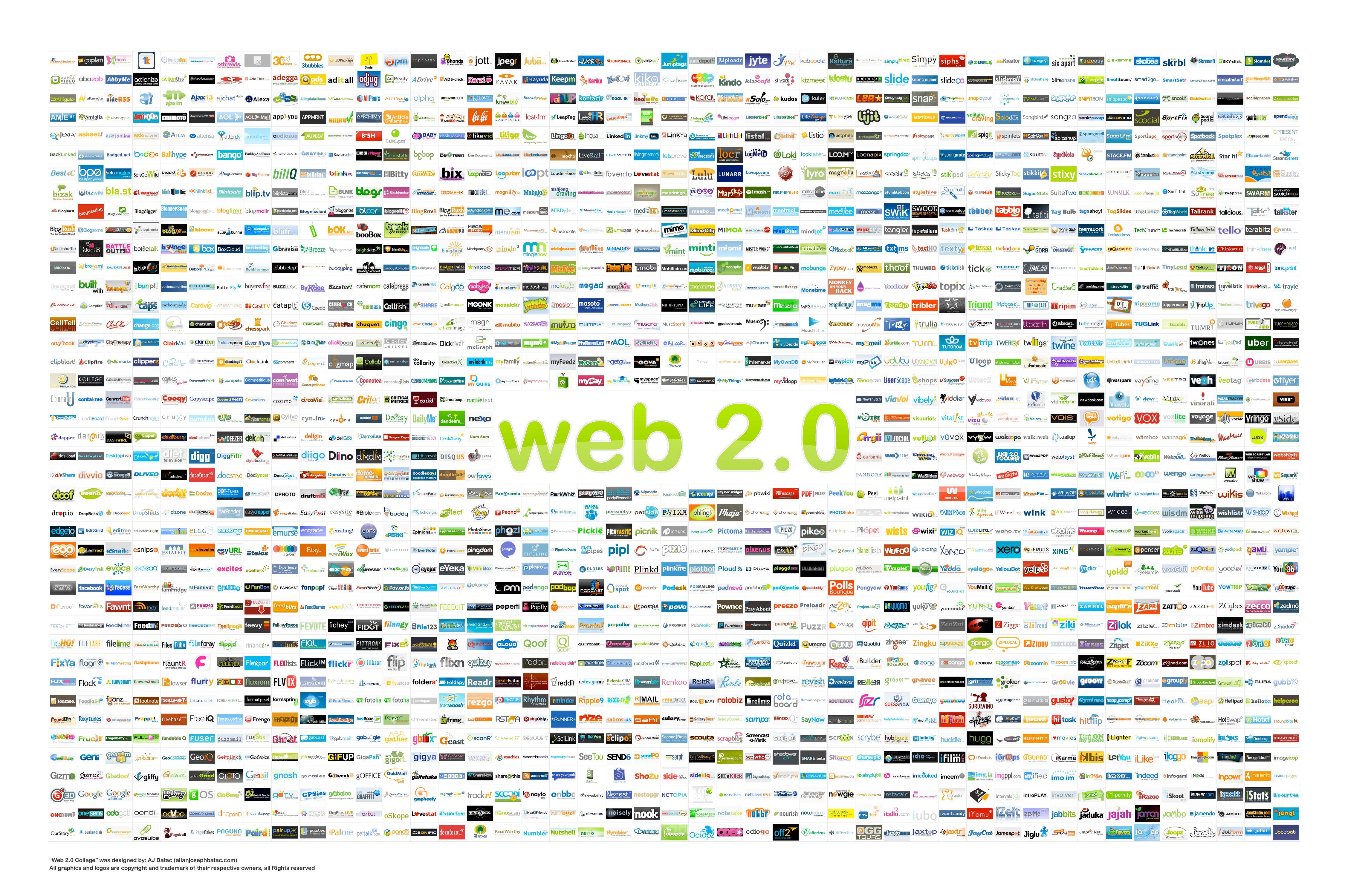 Web 2.0 Logo - Web 2.0 Logo Collage! - Alex Brown