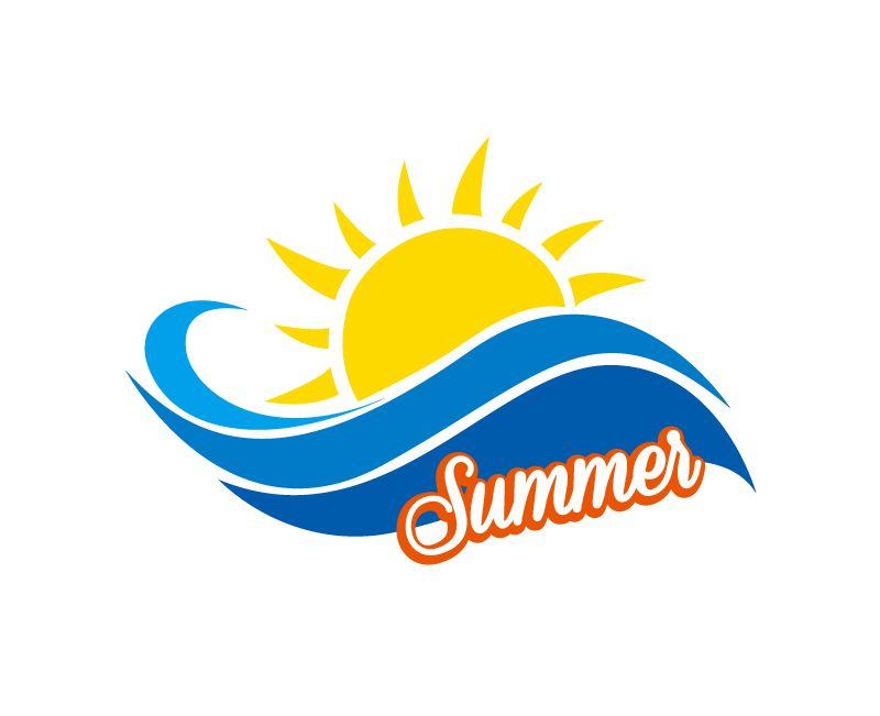 Sun and Wave Logo - Free Sun Logo Image, Download Free Clip Art, Free Clip Art