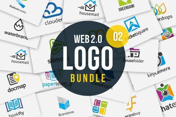Web 2.0 Logo - Check out Web 2.0 Logo Bundle vol. 02 by Logoritma on Creative ...
