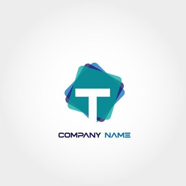 Green with the Letter T Logo - Letter T Logo Template Design Template for Free Download on Pngtree