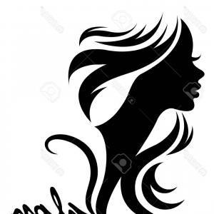 Pretty Face Logo - Stock Illustration Beautiful Face Of Pretty Woman