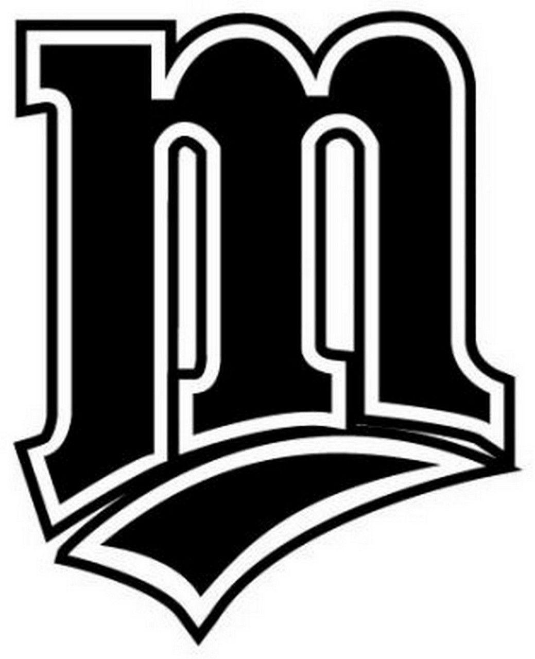 Minnesota M Logo - Minnesota Twins M Logo Die Cut Vinyl Graphic Decal Sticker MLB Baseball