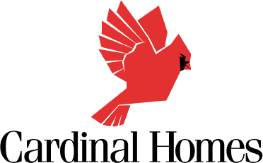 Scared Cardinal Bird Logo - Home - Cardinal Homes, Inc