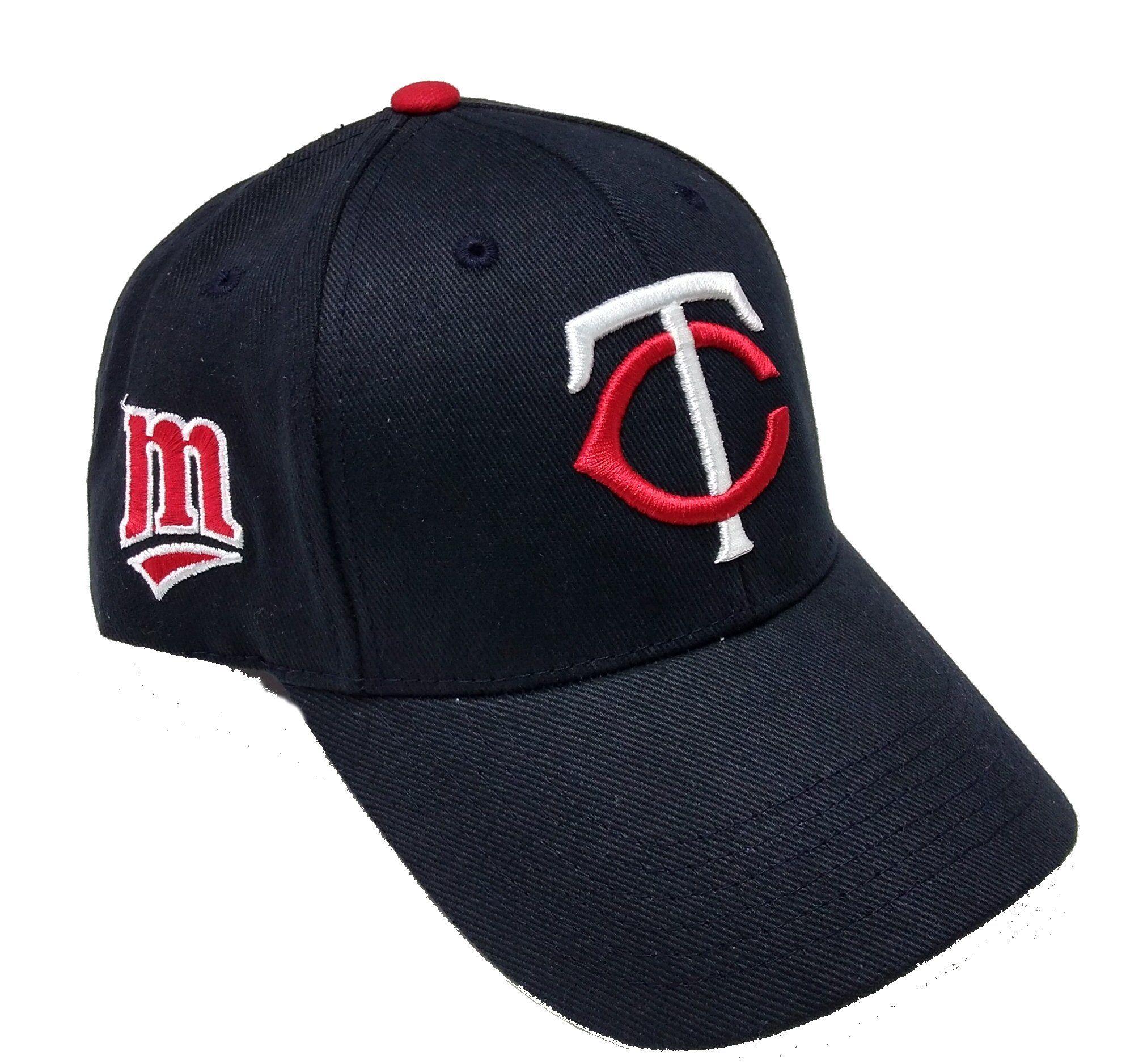 Minnesota M Logo - The M Logo Minnesota Twins Adjustable Hats/Caps - Dome Souvenirs Plus