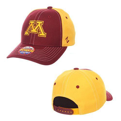Minnesota M Logo - Minnesota Golden Gophers Zephyr Youth M Logo Staple Cap | Goldy's ...