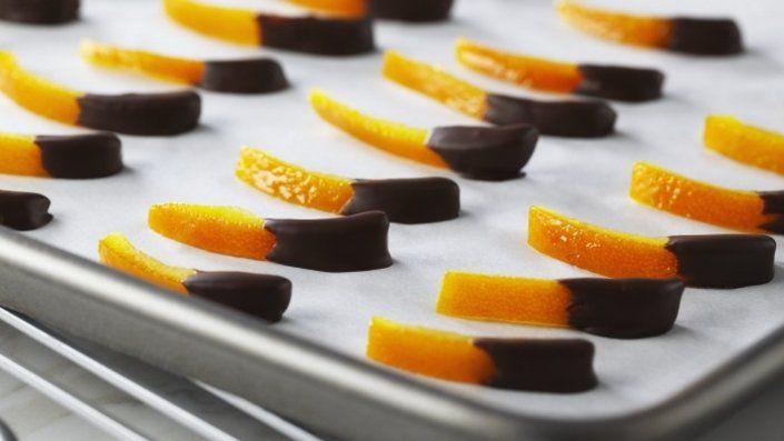 Orange Peel Food Logo - Chocolate Dipped Orange Peel | Recipes | Food Network UK