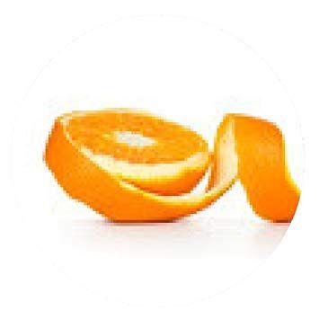 Orange Peel Food Logo - My Puzzle Design Orange Peel Spiral On White Background: Amazon.co